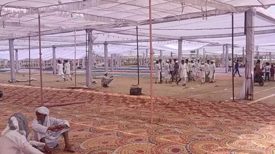 तब्लीगी जमात का जलसा आज से नूंह में, शामिल होंगे 15 लाख लोग